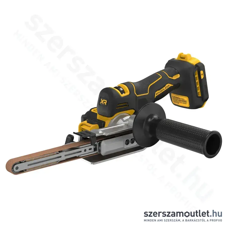 DEWALT XR DCM200N-XJ Akkus szénkefementes szalagcsiszoló 18V (Akku és töltő nélkül) (DCM200N-XJ)