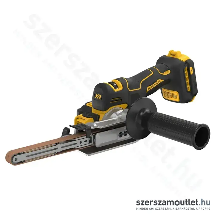 DEWALT XR DCM200N-XJ Akkus szénkefementes szalagcsiszoló 18V (Akku és töltő nélkül) (DCM200N-XJ)