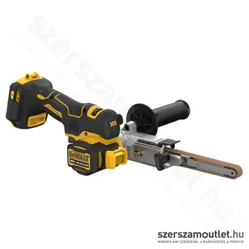DEWALT XR DCM200N-XJ Akkus szénkefementes szalagcsiszoló 18V (Akku és töltő nélkül) (DCM200N-XJ)