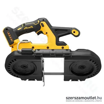 DEWALT DCS378N-XJ Akkus szénkefementes szalagfűrész 18V (Akku és töltő nélkül)