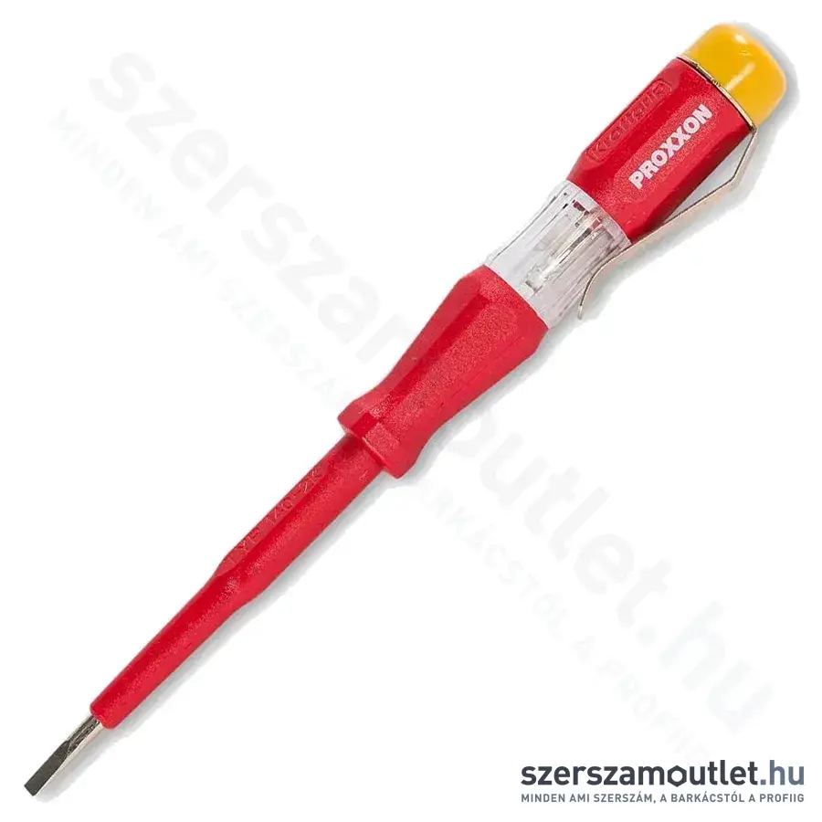 PROXXON VDE 0680 Fáziskereső ceruza 2000V, 60x0,5x3mm, 220-250V (22390)