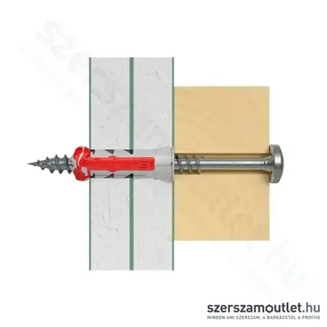FISCHER DUOPOWER Műanyag dübel 10x80mm [25db/doboz] (538252)