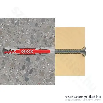 FISCHER DUOPOWER Műanyag dübel 10x80mm [25db/doboz] (538252)