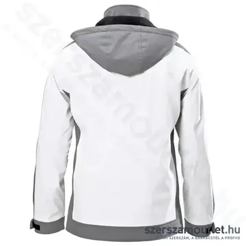 FLEX TJ WHITE 10.8/18.0 S LADY Akkus fűthető NŐI soft-shell kabát (S) (10,8V/18V)