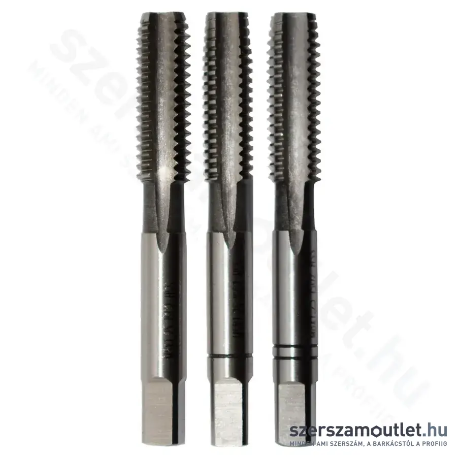 ABRABORO HSS-G DIN 352 Kézi menetfúró M10x1,5mm (3db/csomag) (020345310000)