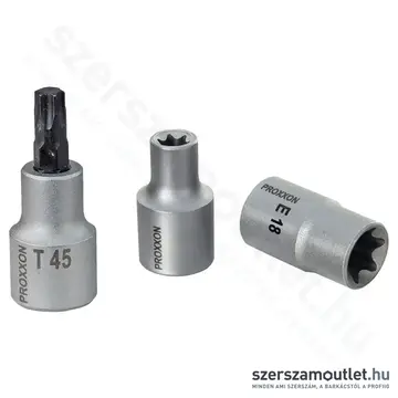 PROXXON Torx dugókulcs készlet 1/4