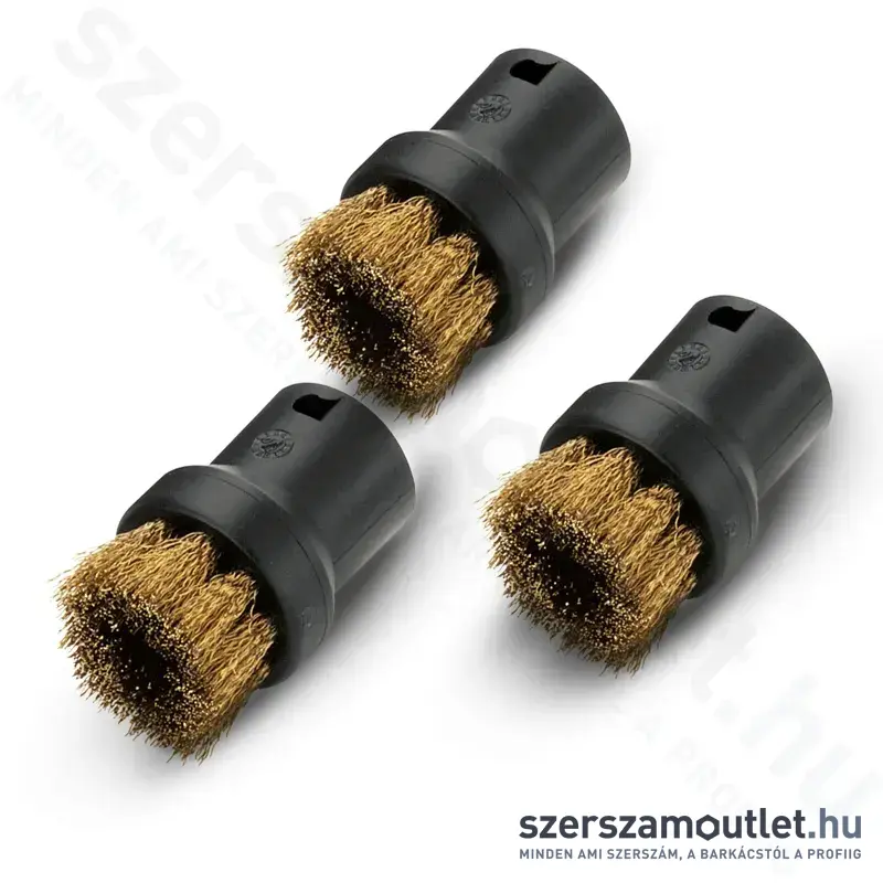 KARCHER Körkefe készlet réz sörtékkel 3 részes (2.863-061.0)