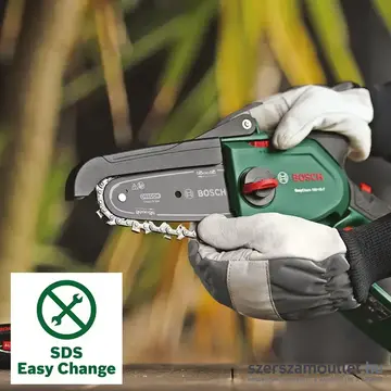 BOSCH EasyChain 18V-15-7 Akkus láncfűrész 15cm, 18V (Akku és töltő nélkül) (06008B8901)