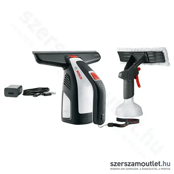 BOSCH GlassVAC Solo Plus Ablakporszívó 105m2, 100ml, 3,6V (06008B7200)
