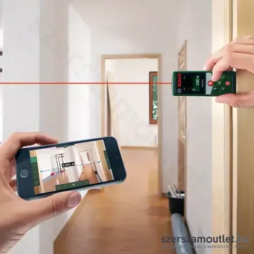 BOSCH AdvancedDistance 50C Digitális lézeres távolságmérő 635Nm, 0,05-50m (0603672202)