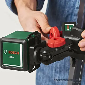 BOSCH Quigo Keresztvonalas szintezőlézer piros, 1/4
