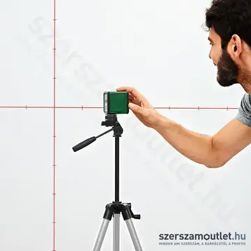 BOSCH Quigo PLUS Keresztvonalas szintezőlézer piros, 1/4