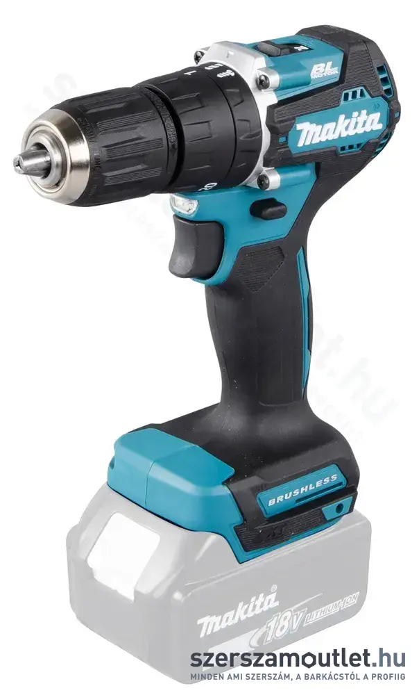 MAKITA DHP487Z Akkus szénkefementes ütvefúró-csavarbehajtó (18V) (Akku és töltő nélkül!)(BULK)