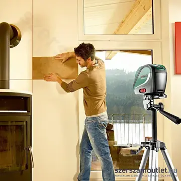 BOSCH UniversalLevel 2 Keresztvonalas szintezőlézer piros, 1/4