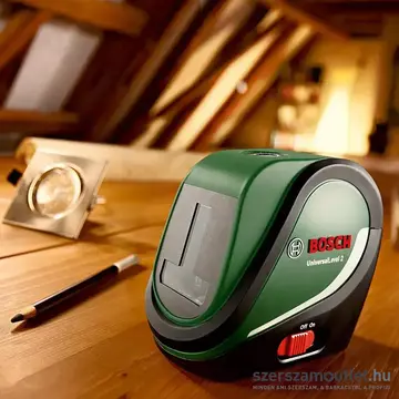 BOSCH UniversalLevel 2 Keresztvonalas szintezőlézer piros, 1/4