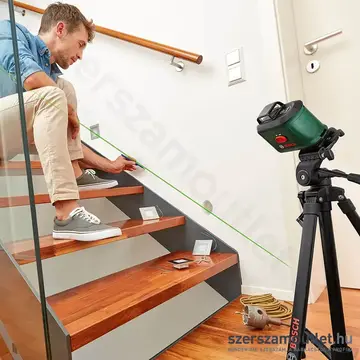 BOSCH UniversalLevel 360 Keresztvonalas szintezőlézer zöld, 500-540Nm, 24m (0603663E05)