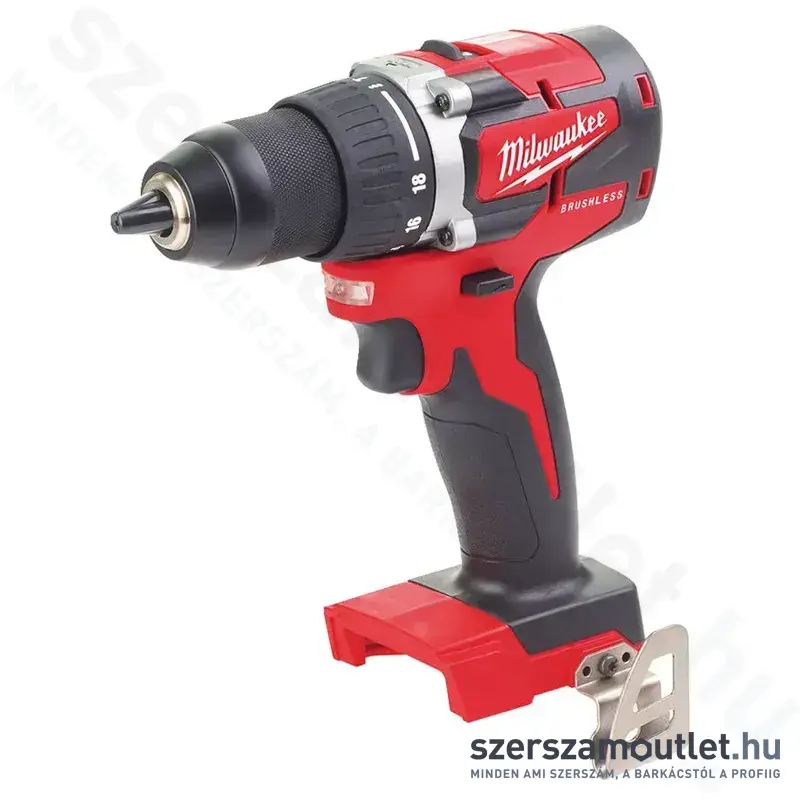 MILWAUKEE M18 CBLDD-0 BULK Akkus fúró-csavarbehajtó szénkefementes (18V) (Akku és töltő nélkül!)