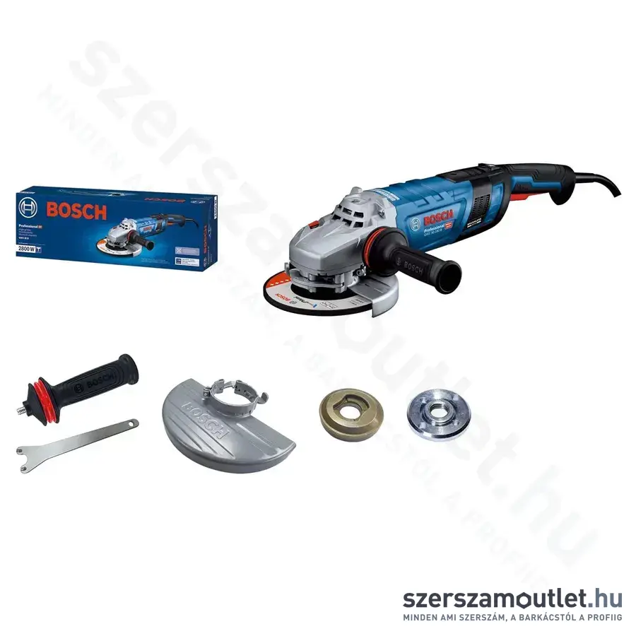 BOSCH GWS 30-180 PB Professional Szénkefementes sarokcsiszoló M14, 180mm, 2800W/230V (06018G0100)