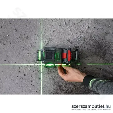 BOSCH GLL 18V-120-33 CG Professional Vonallézer zöld, 500-540Nm, 35m, IP65, 1/4