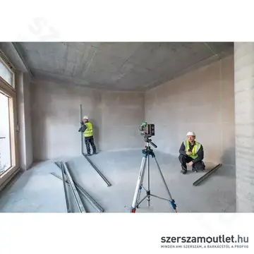 BOSCH GLL 18V-120-33 CG Professional Vonallézer zöld, 500-540Nm, 35m, IP65, 1/4