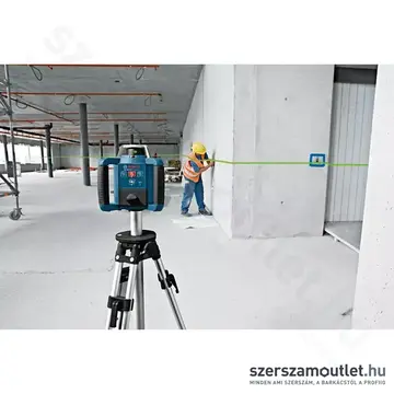 BOSCH GRL 300 HVG Professional Forgólézer zöld, 532Nm, 100m, IP54, 5/8