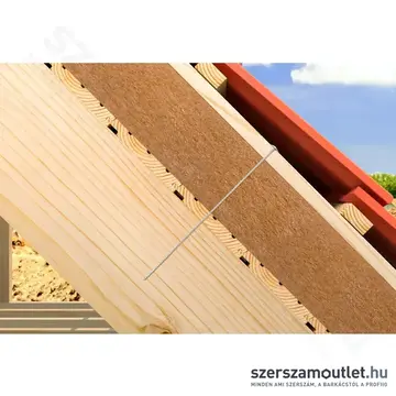 FISCHER PowerFast II WTP BC 100 Szerkezetépítő csavar, lapos fej, TX30, 6x120mm (100db/doboz)