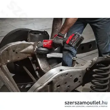 MILWAUKEE M18 FHSAG125XPDB2-802X Akkus sarokcsiszoló alsókapcsolóval HD kofferben (2x8,0Ah/18V)