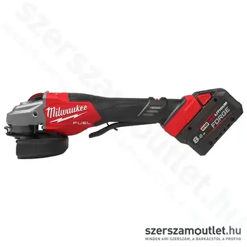 MILWAUKEE M18 FHSAG125XPDB2-802X Akkus sarokcsiszoló alsókapcsolóval HD kofferben (2x8,0Ah/18V)