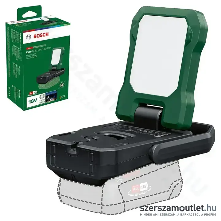 BOSCH EasySpotLight 18V-400 Akkus LED-lámpa 400lm, 18V (Akku és töltő nélkül) (06039A1200)