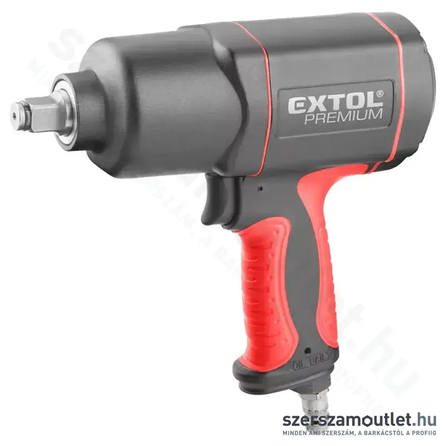 EXTOL Twin Hammer Premium Pneumatikus légkulcs 1/2