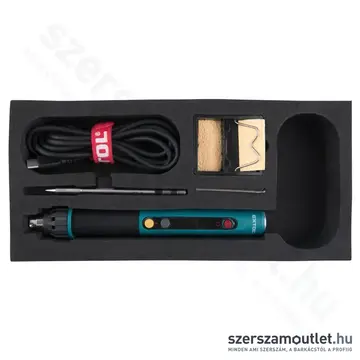 EXTOL INDUSTRIAL Forrasztó páka USB, PD/QC, 80-450°C, elektronikusan szabályozott (8794511)