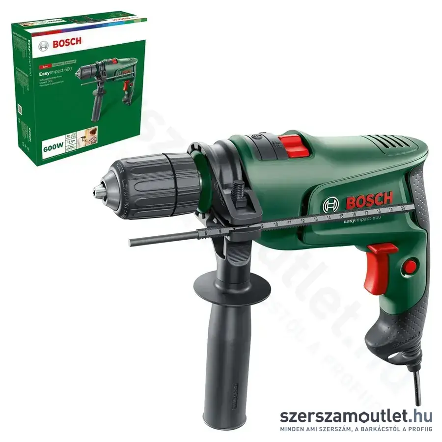 BOSCH EasyImpact 600 Ütvefúró 1,2/15Nm, 600W/230V (0603133021)