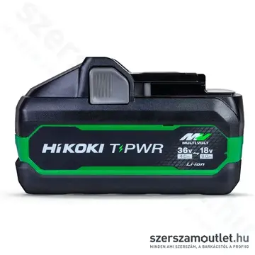 HIKOKI BSL3640MVT MULTI VOLT T-PWR Csúszótalpas lítium-ion akku 2160W (18V/8,0Ah-36V/4,0Ah)