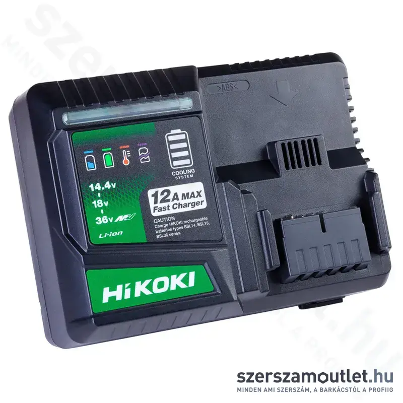 HIKOKI UC36YSL2 MULTI VOLT 12A Akkumlátor gyorstöltő 18V-36V (25-40perc)