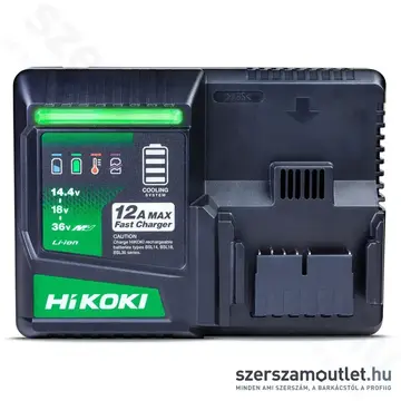 HIKOKI UC36YSL2 MULTI VOLT 12A Akkumlátor gyorstöltő 18V-36V (25-40perc)