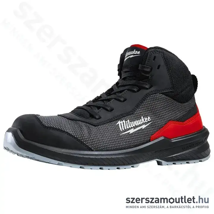 MILWAUKEE FLEXTRED S1PS Munkavédelmi magasszárú cipő 40-es (1M110133) (4932493705)