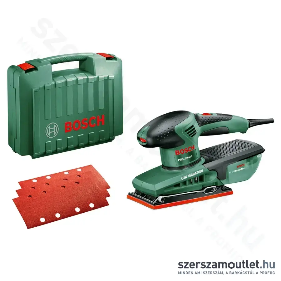 BOSCH PSS 250 A/AE Rezgőcsiszoló 250W/230V
