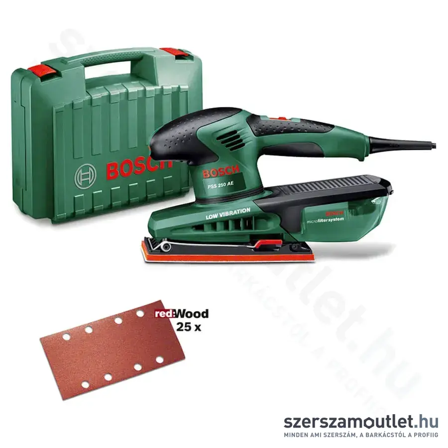 BOSCH PSS 250 AE Rezgőcsiszoló 250W/230V