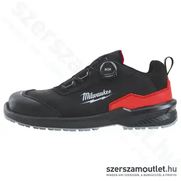 MILWAUKEE FLEXTRED S3S Munkavédelmi bőr félcipő BOA fűzővel 45-ös (B1L110133)