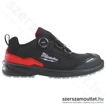 MILWAUKEE FLEXTRED S3S Munkavédelmi bőr félcipő BOA fűzővel 45-ös (B1L110133)