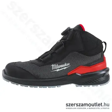 MILWAUKEE FLEXTRED S1PS Munkavédelmi magasszárú cipő BOA fűzővel 44-es (B1M110133)