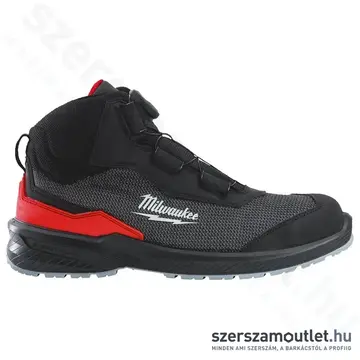 MILWAUKEE FLEXTRED S1PS Munkavédelmi magasszárú cipő BOA fűzővel 44-es (B1M110133)