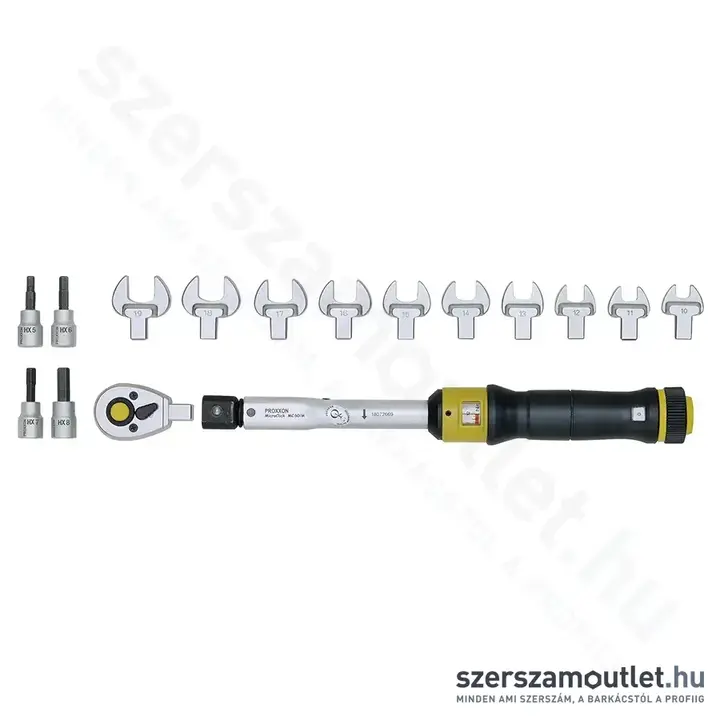 PROXXON MicroClick Irányváltós, racsnis nyomatékkulcs MC 60-Multi, 12-60Nm, 3/8