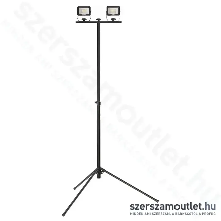 DEDRA Dupla SMD LED Műhelylámpa LED - Háromlábú álvánnyal 2x1800lm