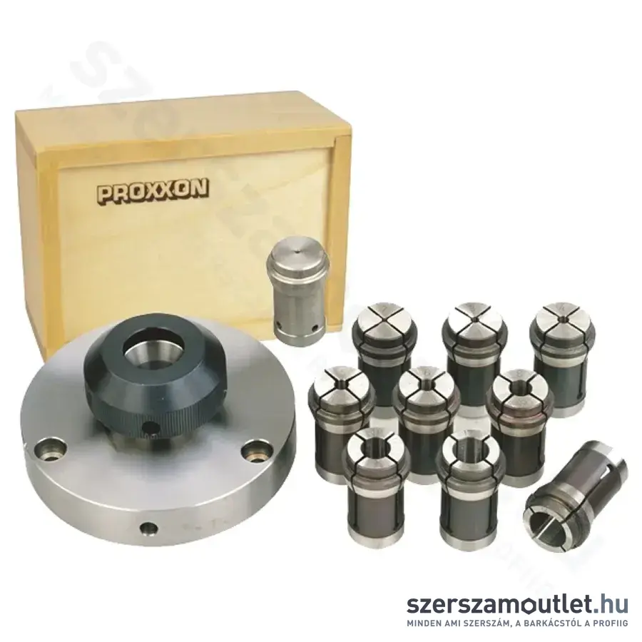 PROXXON Befogótokmány rendszer + befogópatron készlet 10db-os PD400-hoz