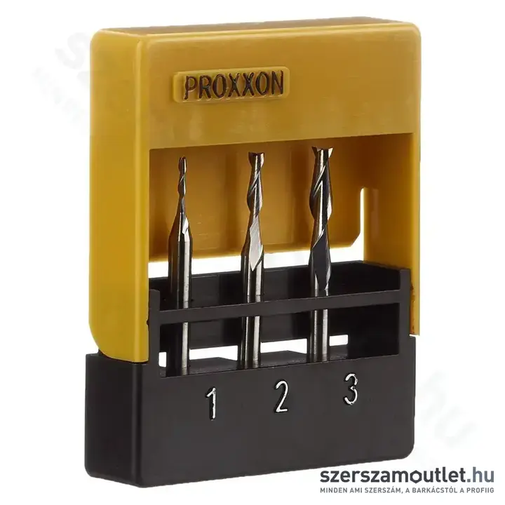 PROXXON Maró készlet 1-3mm, 3db-os