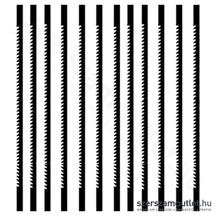 PROXXON Fűrészlap lágyacélhoz, extrán finom fogazat, T50, 130x0,6x0,3mm (12db/csomag)