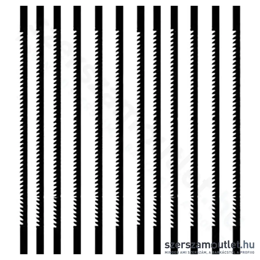 PROXXON Fűrészlap lágyacélhoz, finom fogazat, T41, 130x0,75x0,36mm (12db/csomag)