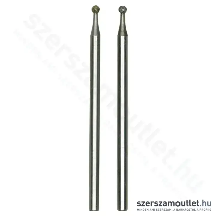 PROXXON Gyémánt csiszolótüske, gömb alakú, 1,8x2,35mm (2db/csomag)