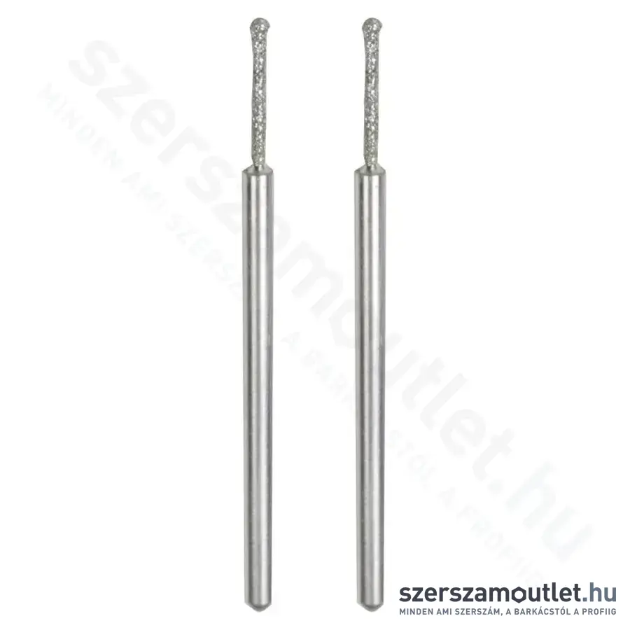 PROXXON Gyémánt csiszolótüske, gömb alakú, 1,2x2,35mm (2db/csomag)